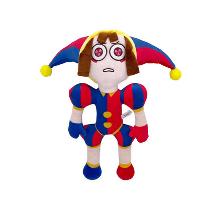 The Amazing Digital Circus Pomni Plush Doll – Soft Anime Clown Toy for Kids Christmas Gift