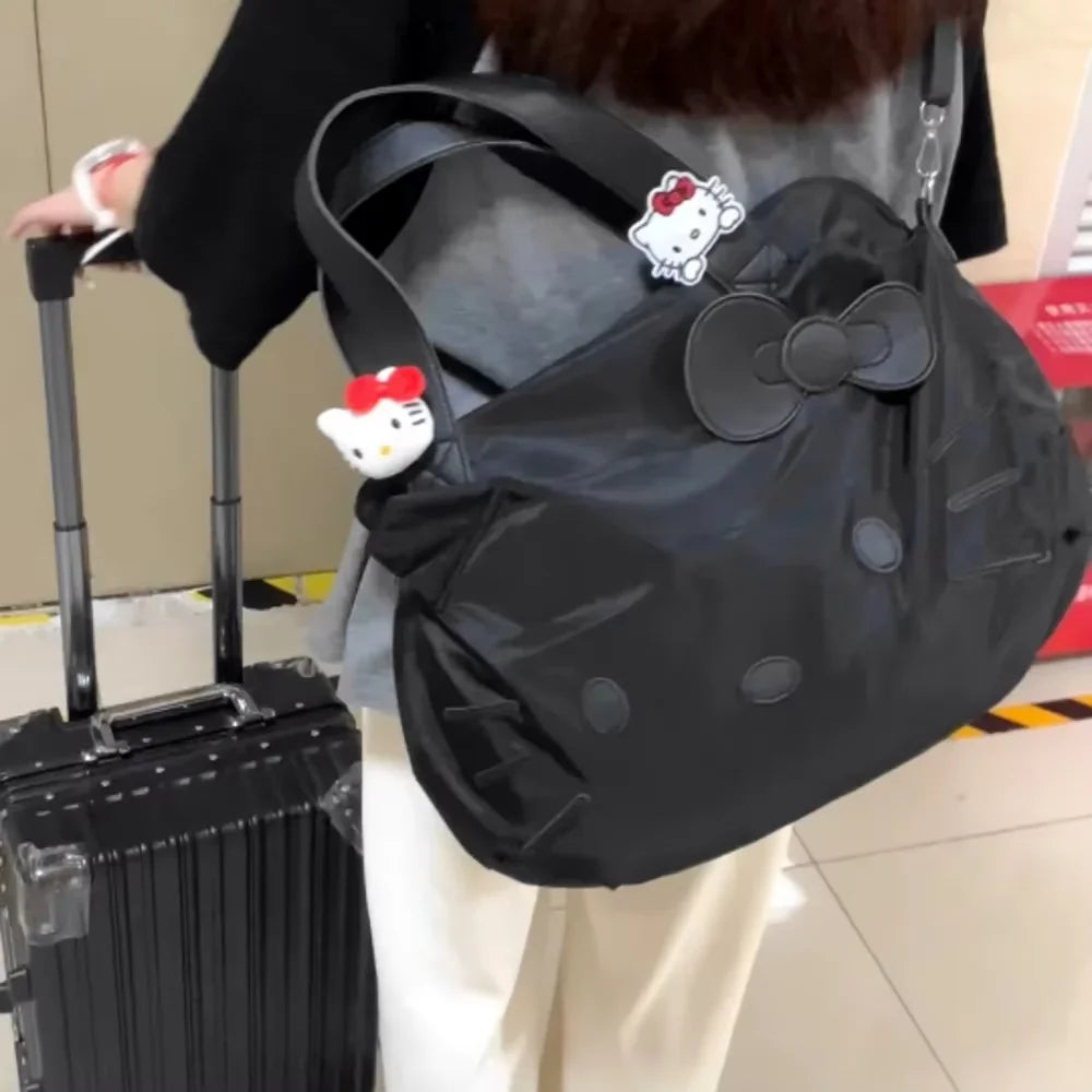 Hello Kitty Travel Storage Bags – Sanrio Luggage, Suitcase Hanging Bag, Handbags, Fashion Satchel, Portable Tote & Backpacks for Women