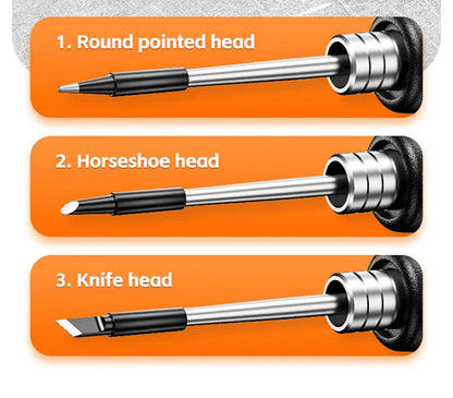 USB Wireless Digital Soldering Iron Kit – Cordless Electric Pen with Adjustable 300–450℃ Temperature