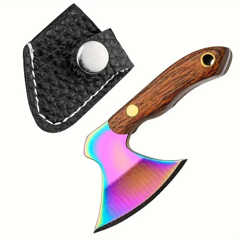 Mini Stainless Steel Small Axe Keychain – Portable Knife Pendant Gift & Outdoor Tool Decoration