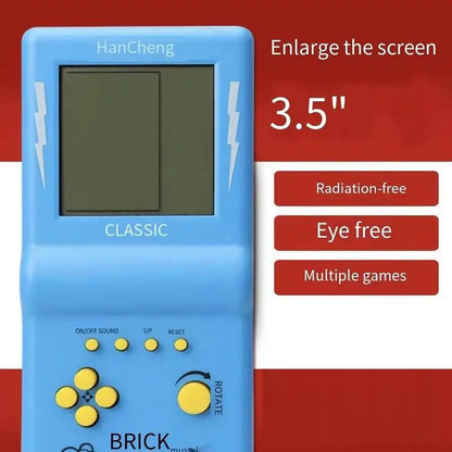 Mini Handheld Game Console | Built-in 23 Games & 80 Classic Tetris Retro Player for Kids