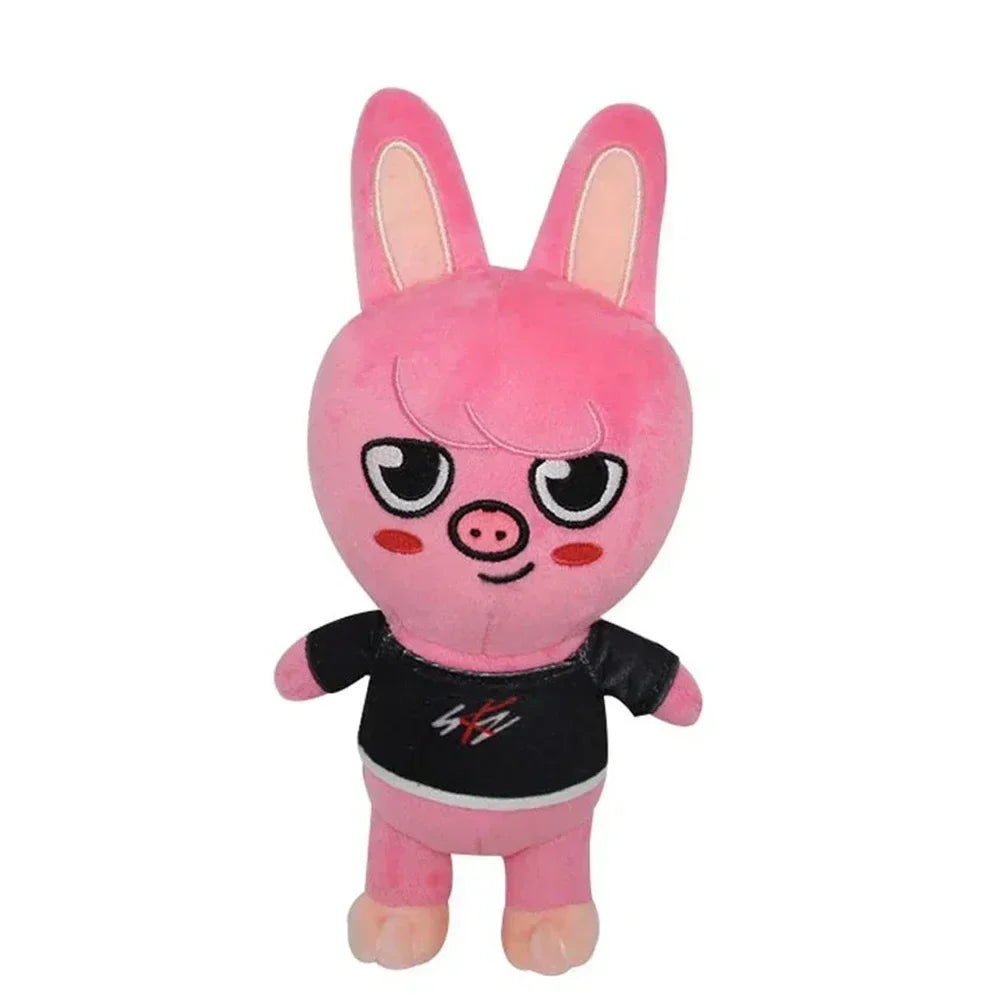 20cm Kawaii Skzoo Plush Toy Set – 8pcs Cartoon Stuffed Animals for Kids, Room Decor & Gifts