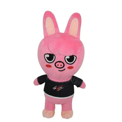 20cm Kawaii Skzoo Plush Toy Set – 8pcs Cartoon Stuffed Animals for Kids, Room Decor & Gifts