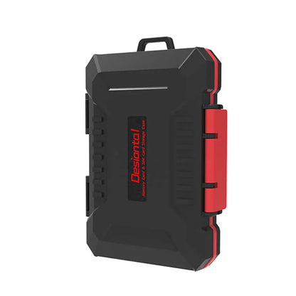 Desional E8 CFexpress & SD Card Case – Waterproof, Anti-Drop Memory Card Storage Box for TF & Phone Cards