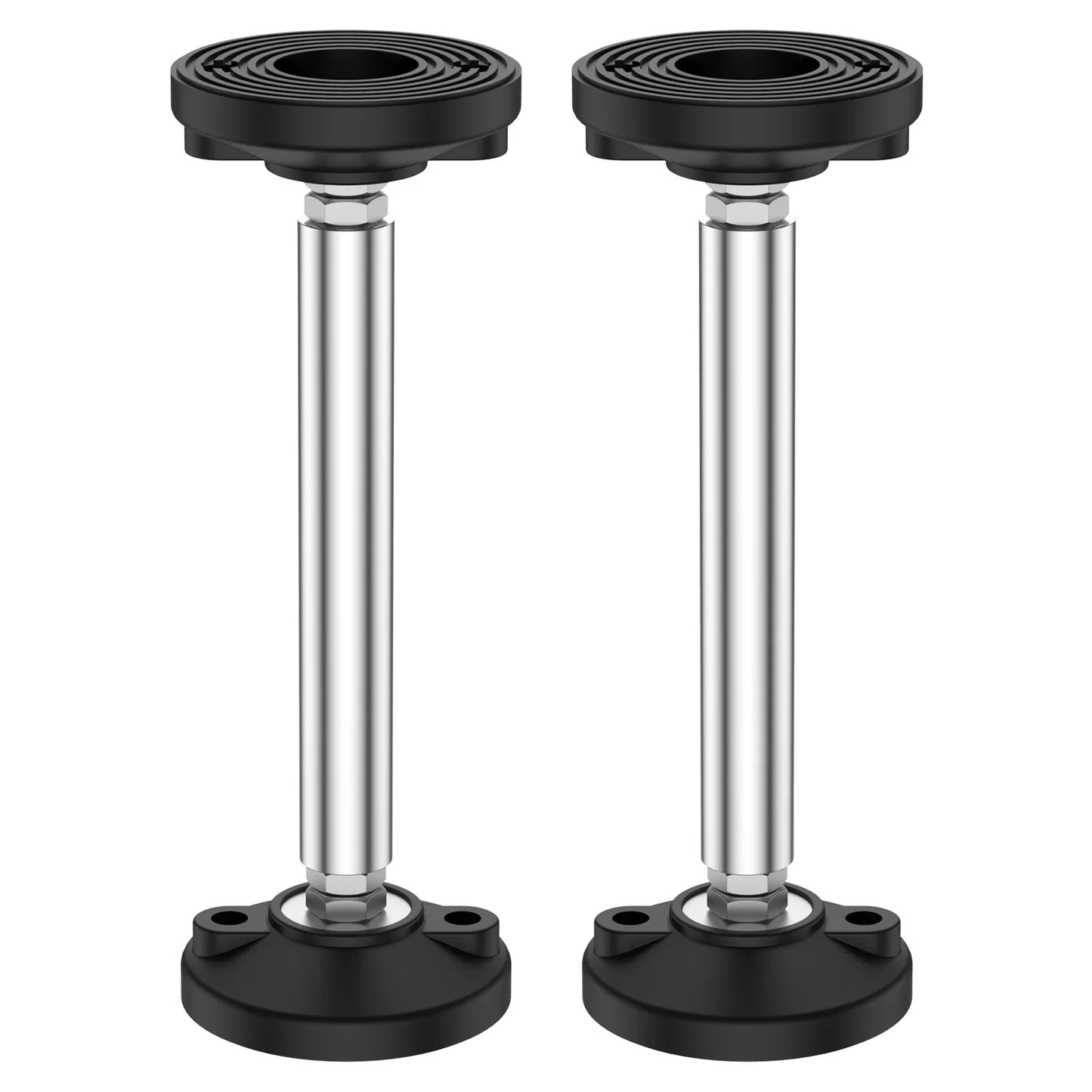2Pcs Adjustable Telescopic Support Rods – 300kg Capacity Furniture Heightening Legs with Jack Frame