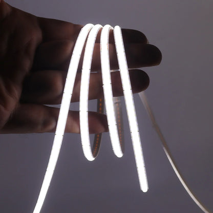 DC 5V USB COB LED Strip Light – Flexible 3mm/5mm/8mm Ribbon Rope in Multiple Colors for TV Backlight & Home Decor