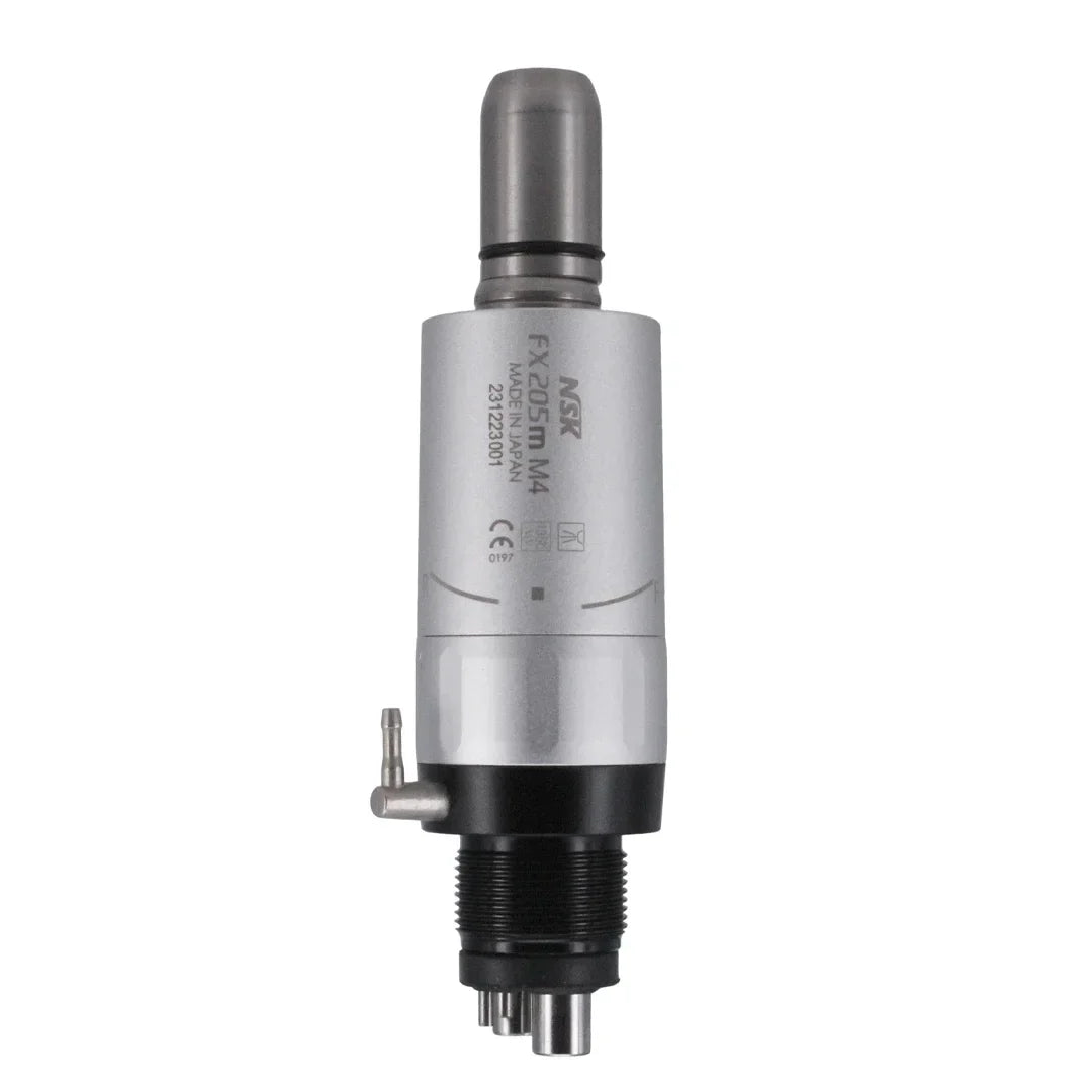 NSK FX25 FX65 1:1 Direct Drive Contra Angle — Low-Speed Dental Handpiece with Mini Head for Polishing