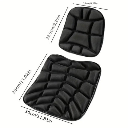 Universal Motorcycle Seat Cushion - Thick Shock-Absorbing Heat-Insulating Comfort Pad