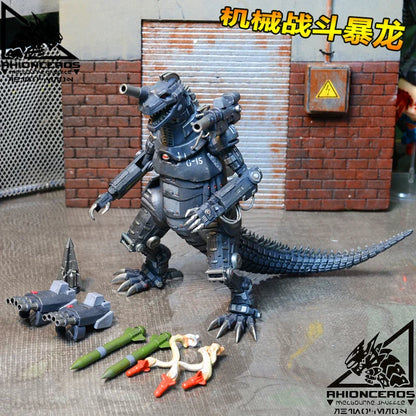 Spot Godzilla & Mecha Godzilla Action Figures – Fully Articulated Anime Model Toys for Kids Collectible Gift