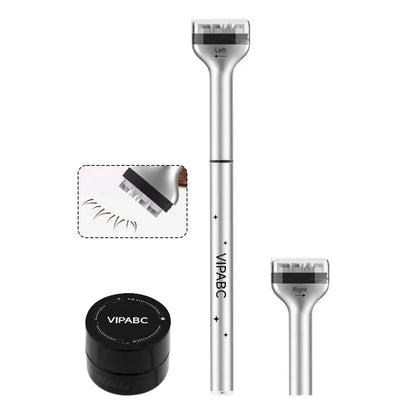 Eyelash Seal DIY Lower Lash Extension Stamps - Silicone Makeup Tool for Beginners, Convenient Natural Simulation Mascara Stick