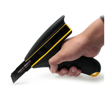 TAJIMA LB62H Silicone Rubber Cutting Knife - 22mm J-Blade Self-Locking Conveyor Belt Cutter