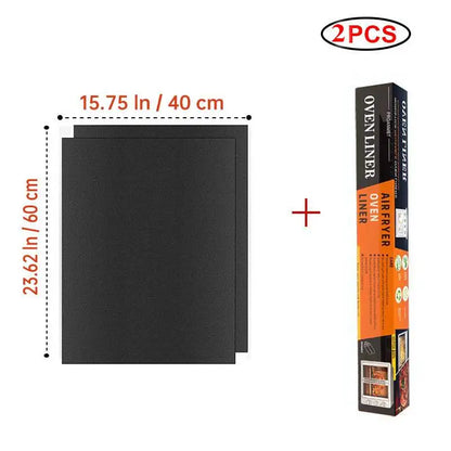 Multifunctional Grill Mat - Reusable High-Temperature Resistant Baking & Microwave Oven Liner for Easy Cooking