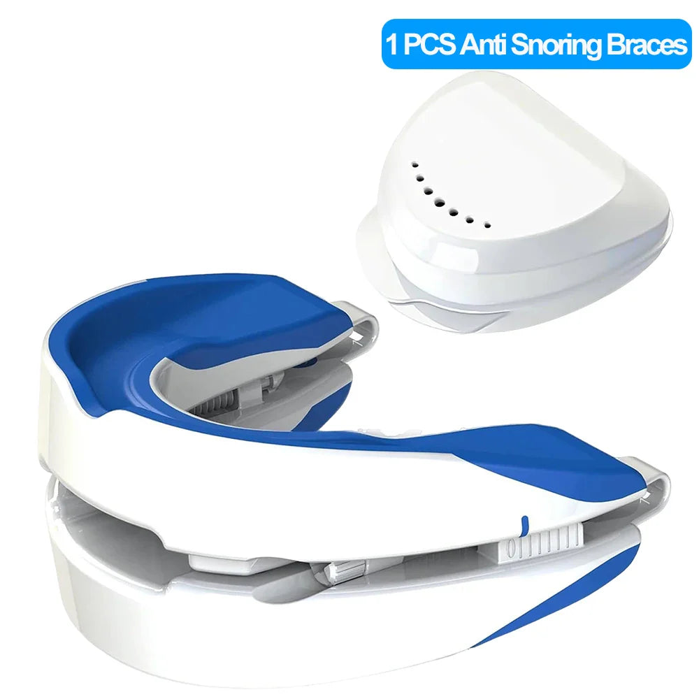 Adjustable Anti-Snoring Mouth Guard – Night Mouthpiece for Bruxism and Sleep Aid Snoring Relief