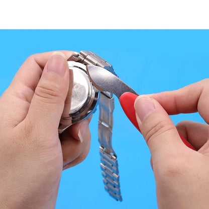 Watch Case Opener Tool – Metal & Plastic Pry Knife for Watch Back Cover Removal & Professional Watch Repair Tools