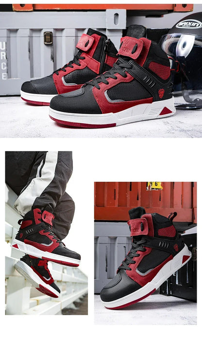 2024 Motorcycle Boots for Men & Women - Breathable Motorbike Riding Shoes, Biker Boots, Motorboats Motorcycle Shoes Bota
