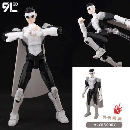 9LToyWodu Invincible Boy Action Figure – Anime Collectible Toy for Cosplay, Stop Motion & Birthday Gifts