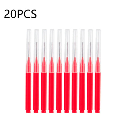 10/20/50PCS Mini Eyebrow & Lash Brushes – Disposable Bendable Brow Perm & Micro Eyelash Applicator Tools
