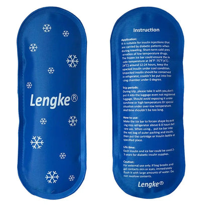 Portable Reusable Diabetic Insulin Cooling Bag – 1/3pcs Cold Gel Ice Pack Protector, Travel Cooler Case