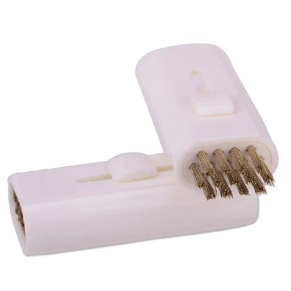 2 Pack Retractable Golf Club Cleaning Brush – Pocket-Sized Double-Sided Groove Cleaner Kit