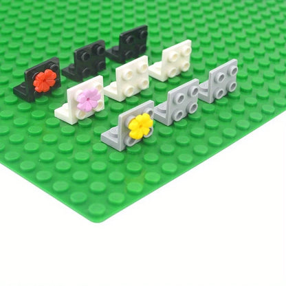 20pcs Figure Stand Base Plates – DIY Bracket for Building Blocks, Display and Assemble Brick Toys