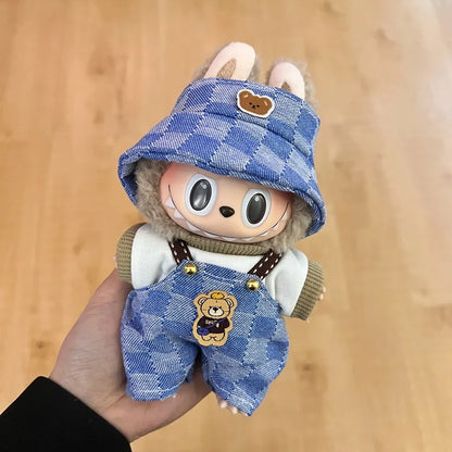 17cm Labubu Doll Clothes Set — Stylish Outfit for 17cm Labubu Dolls