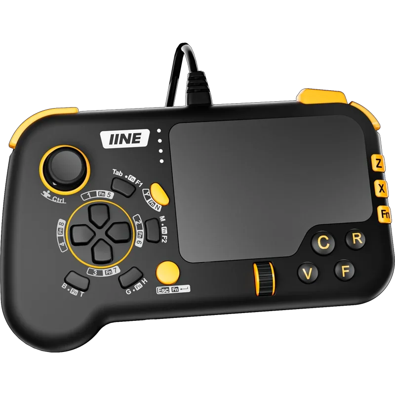 IINE Ungrade Wireless Mouse & Keyboard Combo — Touchpad Controller Set for PC