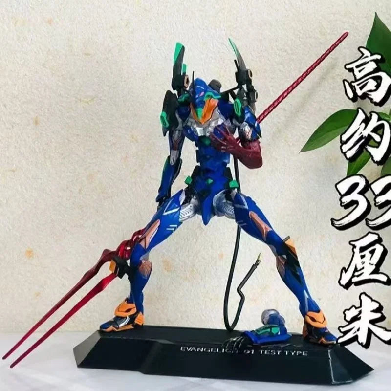 33cm Evangelion 01 Anime Figure – Eva Mutation Collectible Statue for Desk & Birthday Gifts