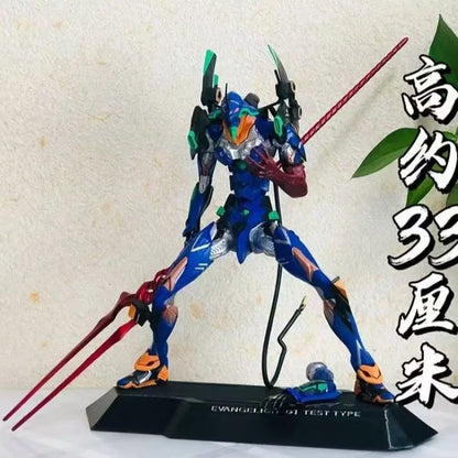 33cm Evangelion 01 Anime Figure – Eva Mutation Collectible Statue for Desk & Birthday Gifts