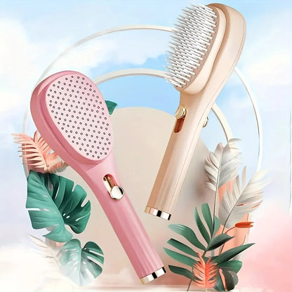 Magic Retractable Hair Comb – Anti-Static Scalp Massager & Detangling Brush for All Hair Types