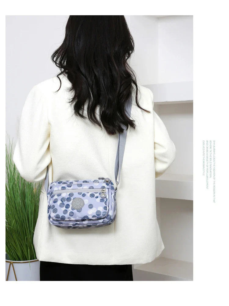 Women’s Nylon Oblique Crossbody Bag – Fashionable Shoulder & Mother Bag