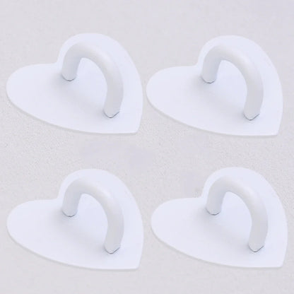 Kawaii Metal Heart Phone Charm — Adhesive Holder, Finger Ring Stand, Case Hook & Buckle Accessory with String