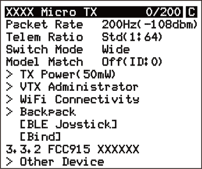 500TX 500MHz Micro Radio Transmitter – High-Performance ELRS Module with Nano Receiver for Remote Control Systems