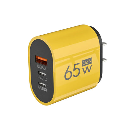 65W GaN Fast Charging USB Type C Wall Charger Adapter for iPhone and Samsung - PD QC3.0 Quick Charge