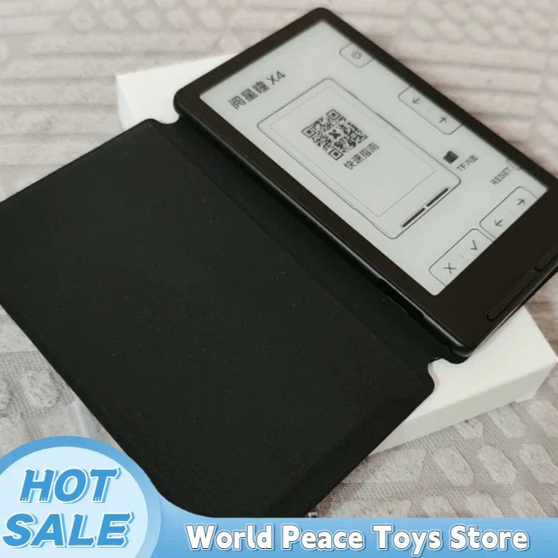 XTEINK X4 4.3" E-Ink Reader Magnetic Protective Case – Anti-Fouling & Anti-Drop E-Paper Cover Funda