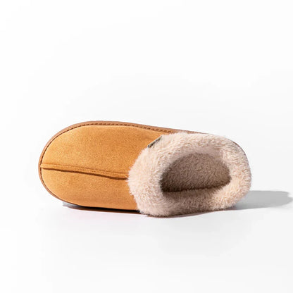 Fashion Women’s Fluffy Slippers – Warm Anti-Slip EVA Indoor Shoes with Thick Sole for Autumn & Winter