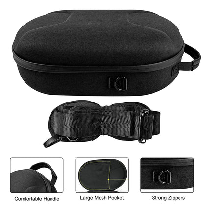 EVA Waterproof Portable Storage Bag for Meta Quest 3 – Shockproof, Anti-Scratch Crossbody with Adjustable Shoulder Strap