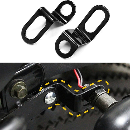 Motorcycle Lamp Brackets – Turn Signal & Headlight Mount for Fork Indicator Lights