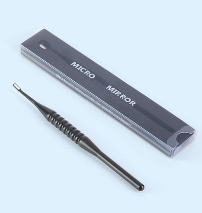 AZDENT Dental Micro Mouth Mirror – 2mm/3mm/5mm Anti-Fog Odontoscope with Detachable Handle for Oral Check