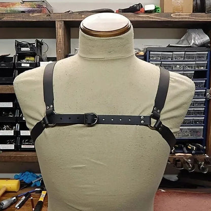 Medieval Sword Katana Shoulder Back Sheath – Leather Buckle Belt Frog Holder for Ninja Warrior, Samurai Costume, Rapier Holster