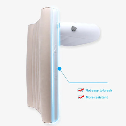 Portable Inflatable Airplane Mattress – Travel Bed for Planes & Cars, Comfortable Air Cot for Easy Sleeping