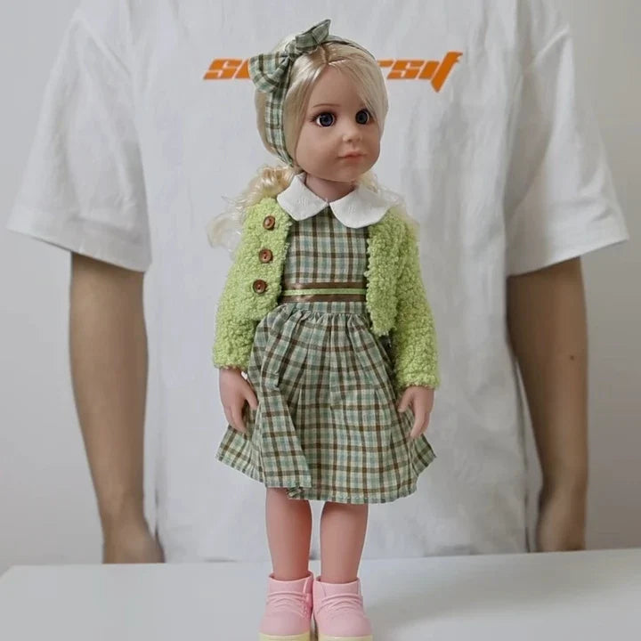 17-Inch Fashion Doll Toys – Realistic Vinyl Figures, Birthday Gift & Collectible Toy for Kids and Girls