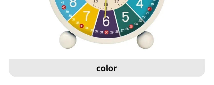 Early Learning Children’s Desktop Alarm Clock – Silent Wake-Up Clock for Bedroom & Living Room