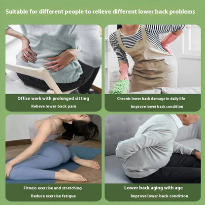 12-Magnet Lumbar Back Stretcher – Vertebrae Relaxer for Humpback Correction, Pain Relief, and Posture Shaping