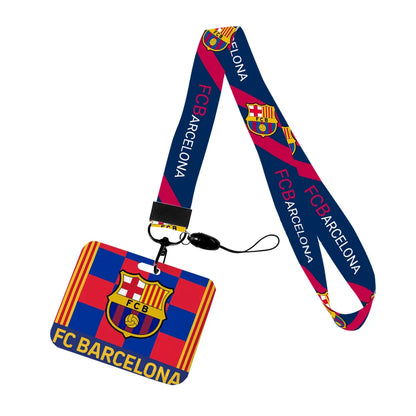 Spain Football Team Lanyard – ID Card Holder, Badge Case & Neck Strap Gift