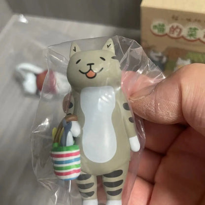 Ms Cat Blind Box Figure - Cute Kitten Mini Doll Collectible Decoration & Gift