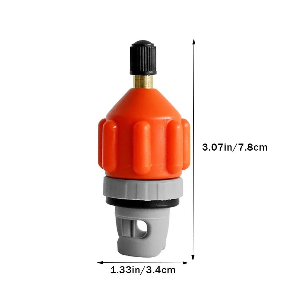 DIZETION Air Valve Adapter – Dustproof, Wear-Resistant Nylon Pump Adapter for Kayak, SUP Board & Boat Inflatable Valves