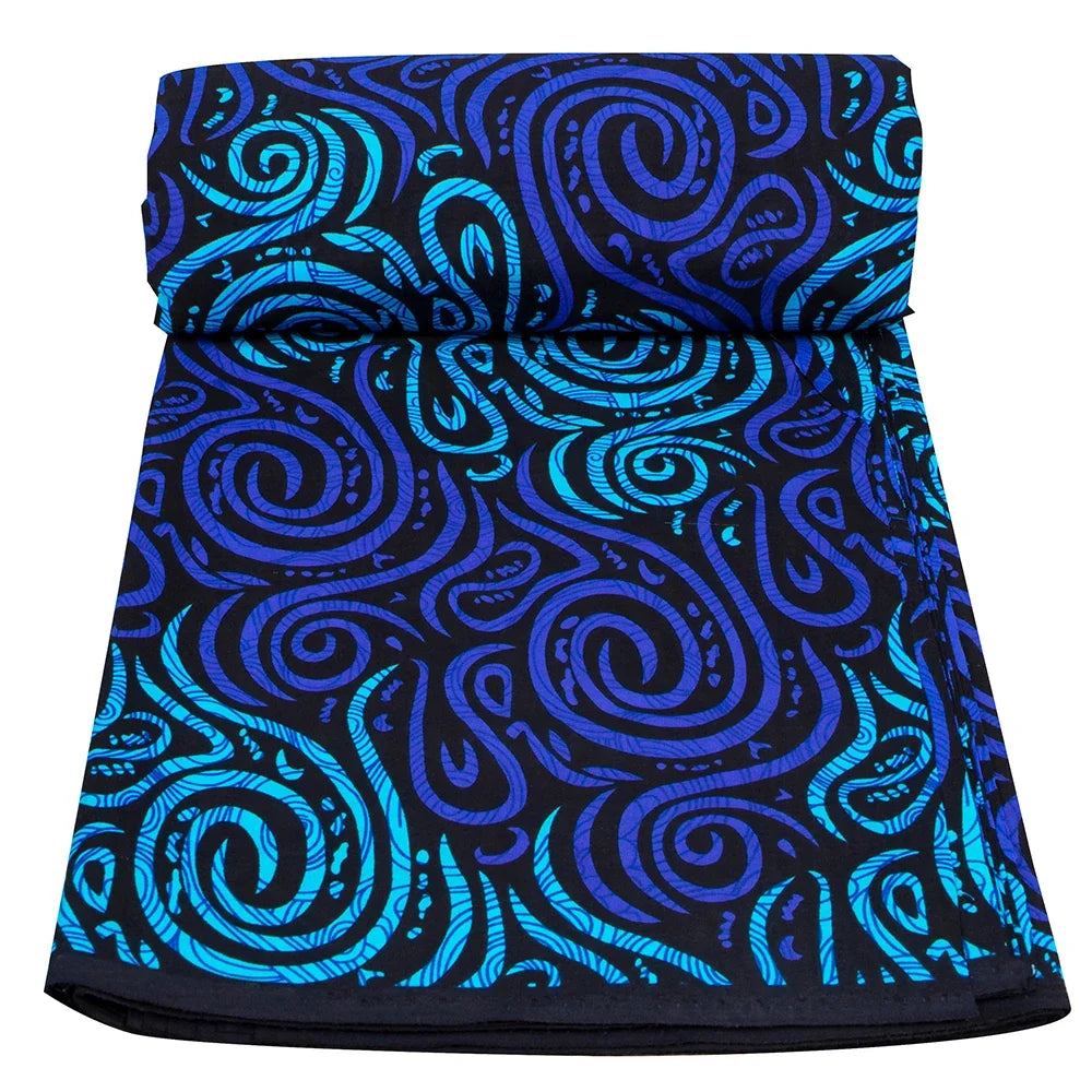 Bintarealwax African Ankara Fabric - 3/6 Yards Polyester Sewing Material for Dresses & DIY Handcrafts FP6623