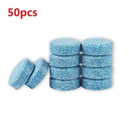Car Windshield Washer Fluid Tablets | Concentrated Effervescent Wiper Cleaning Tablets for Windows & Kitchen