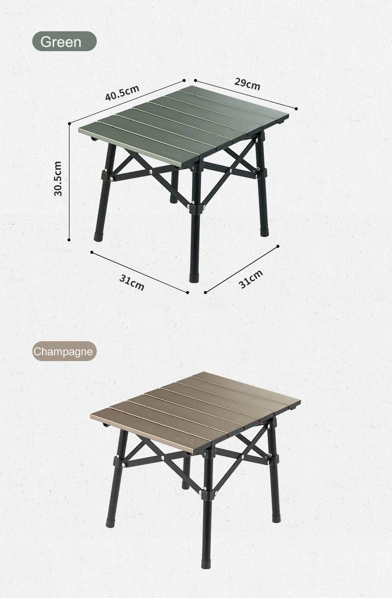 Naturehike Aluminum Folding Camping Table – Portable Outdoor Picnic & BBQ Table
