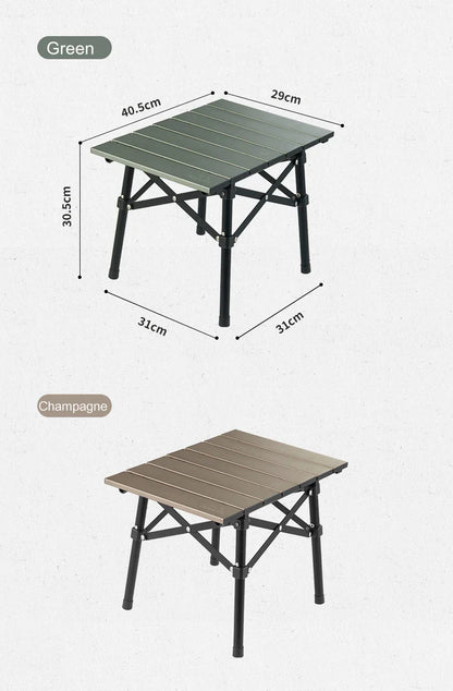 Naturehike Aluminum Folding Camping Table – Portable Outdoor Picnic & BBQ Table